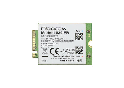 HAYOOVANT Laptop Fibocom L830-EB 4G Module for Thinkpad X380 X390 Yoga P52s P43s P53s 01AX761