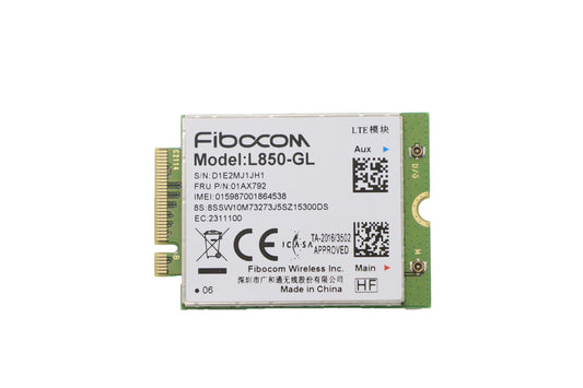 HAYOOVANT Laptop L850-GL LTE 4G WWAN Card for ideapad D330-10IGM IGL Duet 3-10IGL5 01AX792