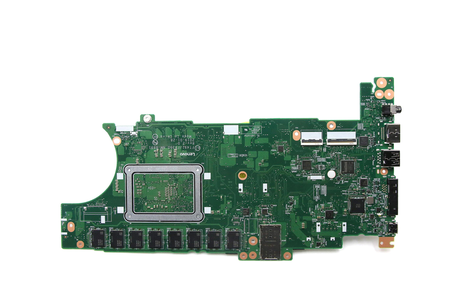 HAYOOVANT Laptop Motherboard for Lenovo ThinkPad X390 T490S i7-8665U 32G UMA 5B21C98843 01HX952