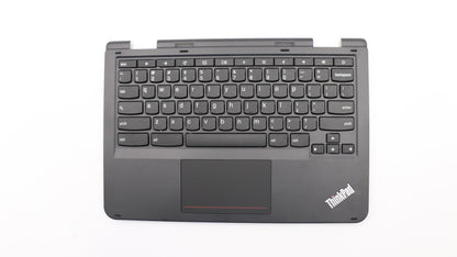 HAYOOVANT Laptop Palmrest Keyboard Bezel Cover for Lenovo 11e 4th Gen Chromebook 01HY424