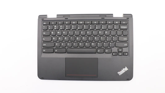 HAYOOVANT Laptop Palmrest Keyboard Bezel Cover for Lenovo 11e 4th Gen Chromebook 01HY424