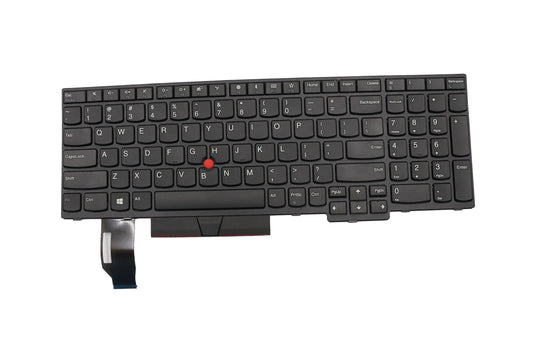 HAYOOVANT Laptop US Layout Non-Backlit Keyboard for Lenovo ThinkPad E580 E585 L580 T590 E590 E595 L590 01YP560