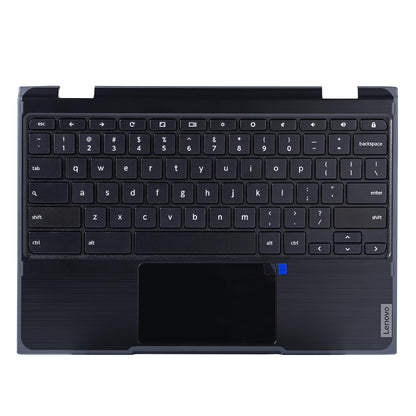 HAYOOVANT Palmrest Upper Case with US Keyboard and Touchpad (No Webcam Hole) for Chromebook 300e 2nd 81MB 5CB1D01540