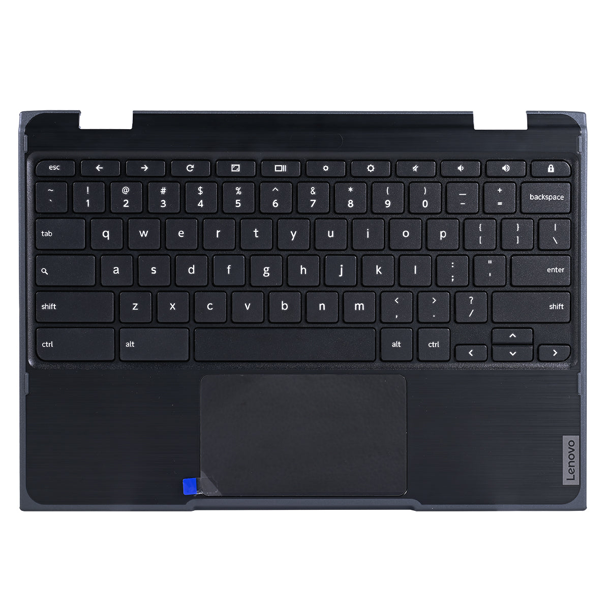 HAYOOVANT Palmrest w/ Keyboard Touchpad for Lenovo 300E Chromebook 2nd Gen AST 5CB0Z21541