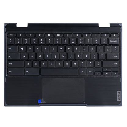 HAYOOVANT Palmrest w/ Keyboard Touchpad for Lenovo 300E Chromebook 2nd Gen AST 5CB0Z21541