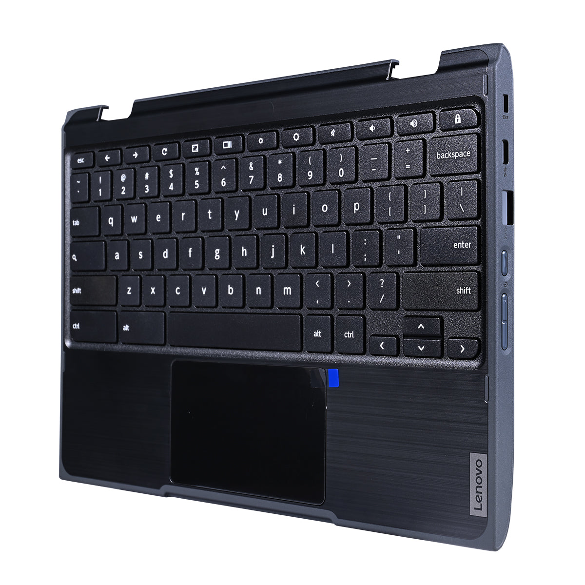 HAYOOVANT Palmrest Upper Case with US Keyboard and Touchpad (No Webcam Hole) for Chromebook 300e 2nd 81MB 5CB1D01540