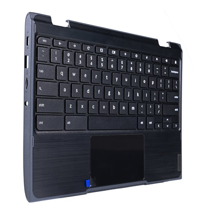 HAYOOVANT Palmrest w/ Keyboard Touchpad for Lenovo 300E Chromebook 2nd Gen AST 5CB0Z21541