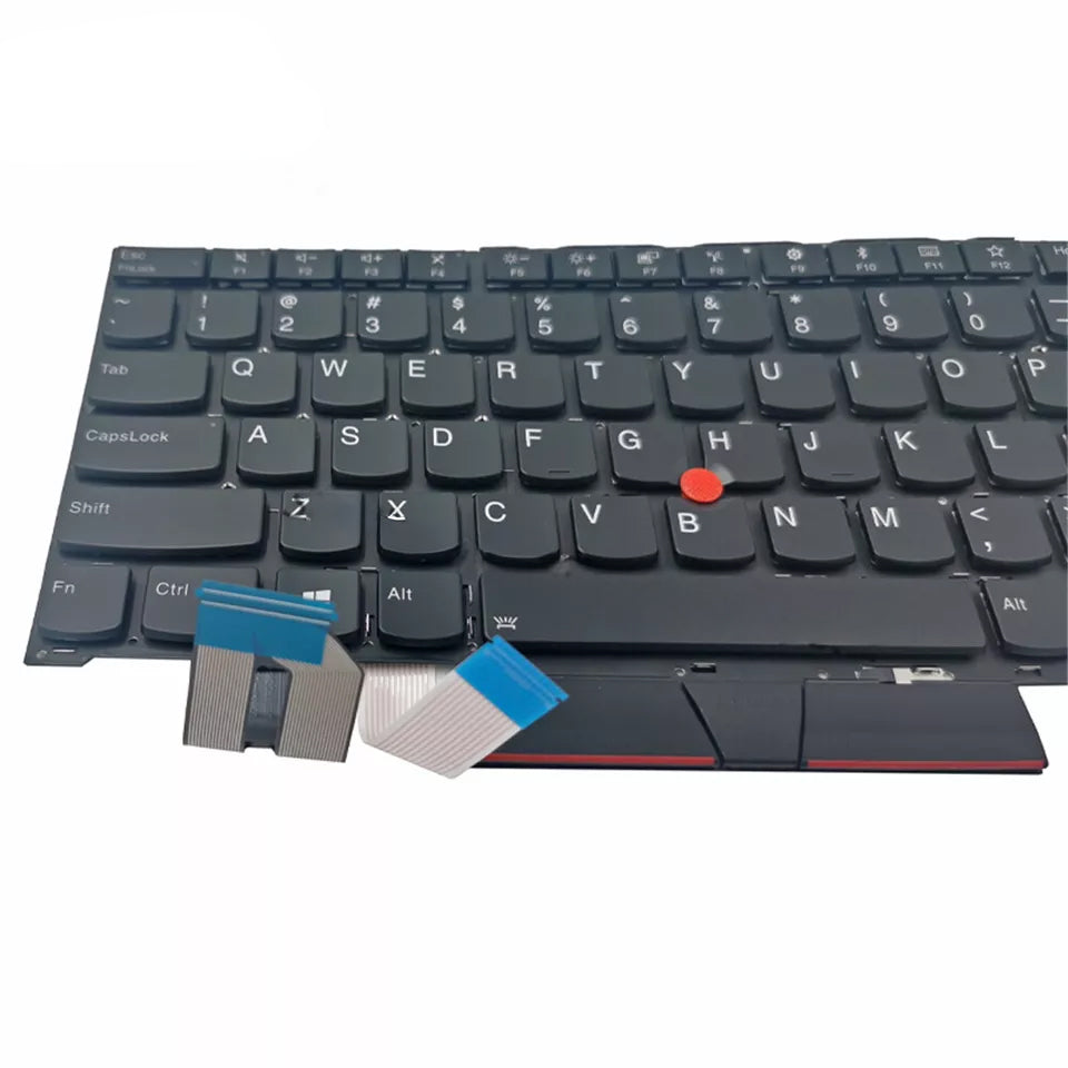 HAYOOVANT Laptop US Layout Keyboard backlit for Lenovo Thinkpad T490S T495S E490S L390 SN20R66042