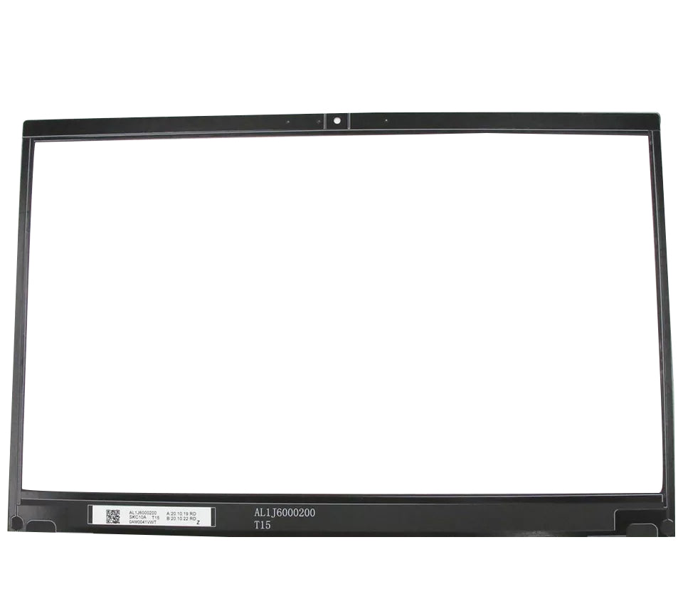 HAYOOVANT Laptop LCD Front Frame Bezel Stickers for Lenovo ThinkPad T15 Gen 2 5B30Z38885