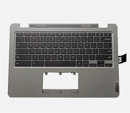 HAYOOVANT Palmrest Upper Case for Lenovo 14e Chromebook Gen 2 (82M1/82M2), US Layout Non-Backlit No-Touchpad 5M11C89153