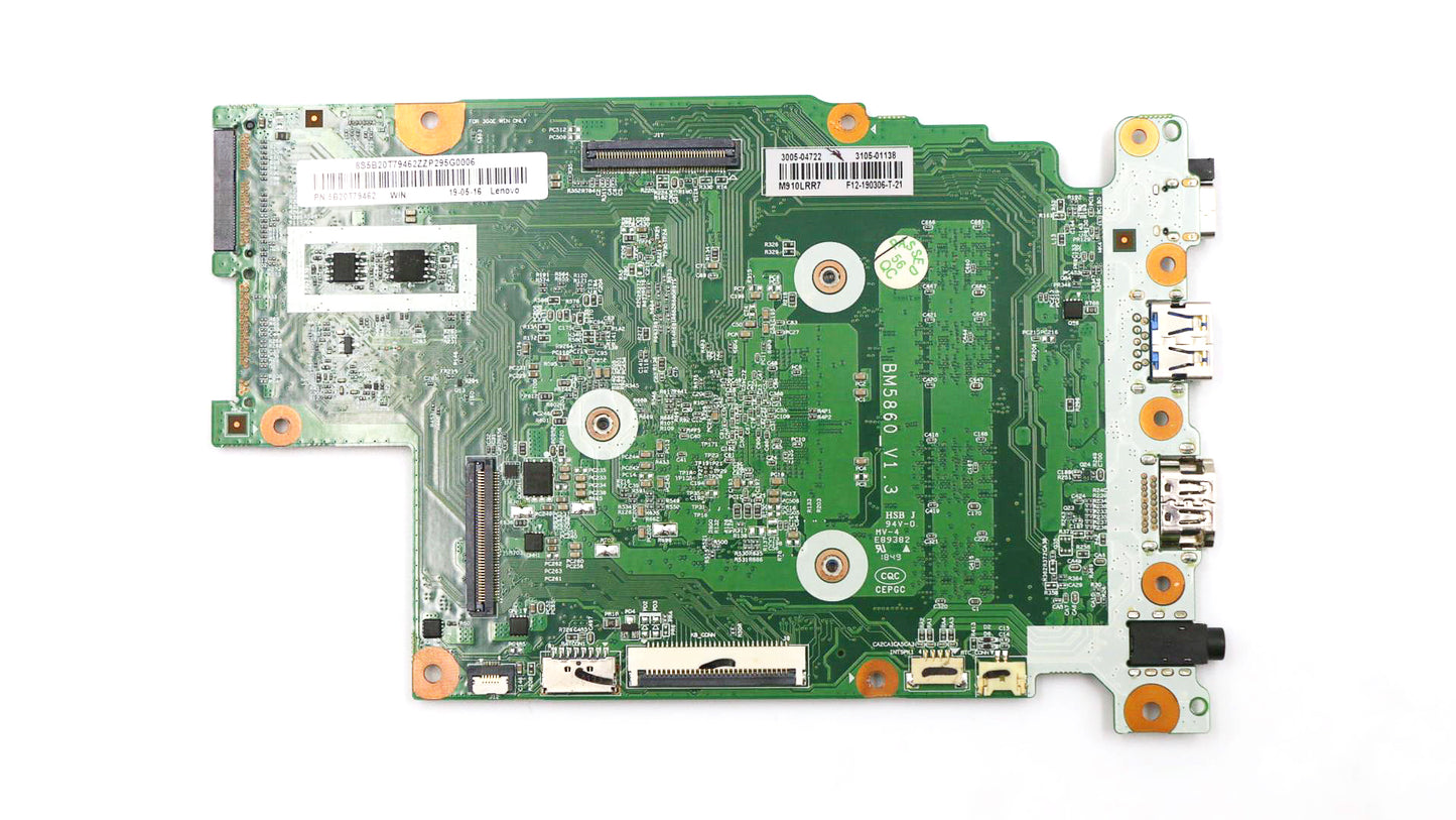 HAYOOVANT Laptop Motherboard N4000 UMA 4G 64G for Lenovo 100e 2nd Gen Notebook 5B20T79462