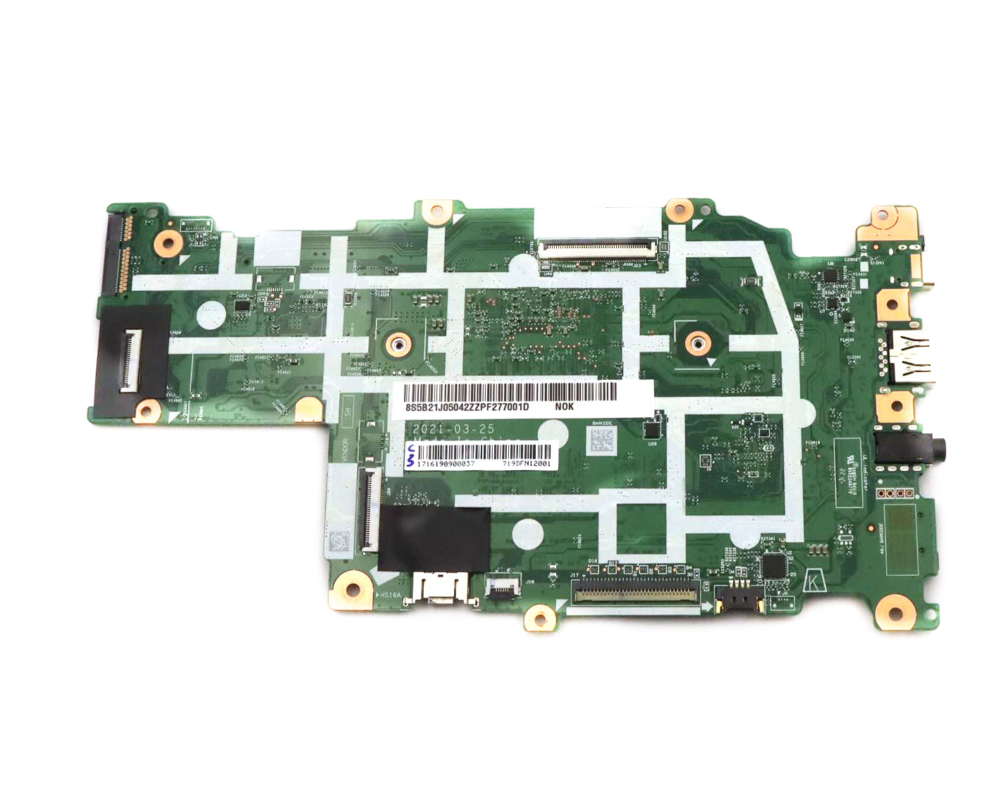 HAYOOVANT Laptop Motherboard for Lenovo 100e Chromebook GEN 3 W/N4500 CPU 4G 64GB EMMC 5B21J05042