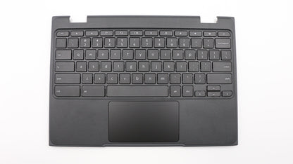 HAYOOVANT Laptop Palmrest Keyboard Bezel Touchpad for Lenovo 100e Chromebook 81ER 5CB0R07036