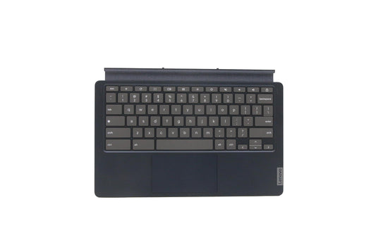 HAYOOVANT Laptop US Keyboard Palmrest Upper Case for Lenovo Duet 5 Chromebook 13Q7C6 82QS 5CB1E19840