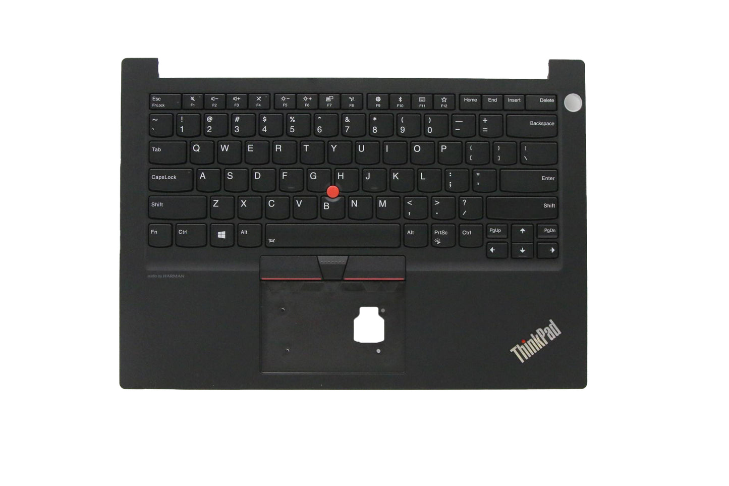 HAYOOVANT Laptop Palmrest Upper Backlit Keyboard Bezel for Lenovo Thinkpad E14 5M10V17039