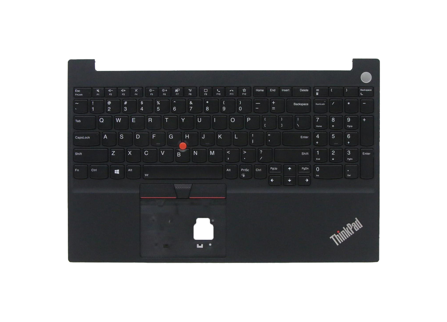 HAYOOVANT Laptop Palmrest Keyboard Bezel Cover Backlit for Lenovo ThinkPad E15 Gen 2 5M10W64618