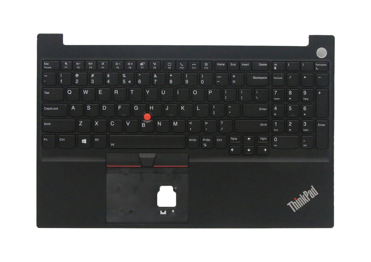 HAYOOVANT Laptop Palmrest Keyboard Bezel Cover for Lenovo ThinkPad E15 Gen 2 5M10W64640