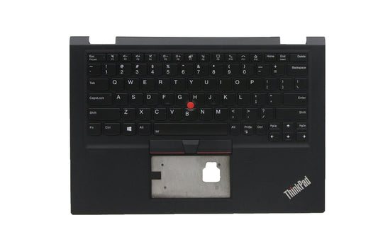 HAYOOVANT Laptop Palmrest Keyboard Bezel Cover for Lenovo Thinkpad X13 Yoga Gen 1 5M10Y85839