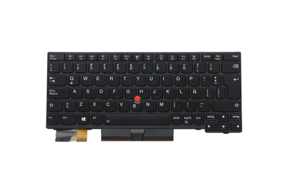 HAYOOVANT Laptop Spanish LAS Backlit Keyboard for Lenovo ThinkPad L13 L13 Yoga Gen 2 5N20V43040