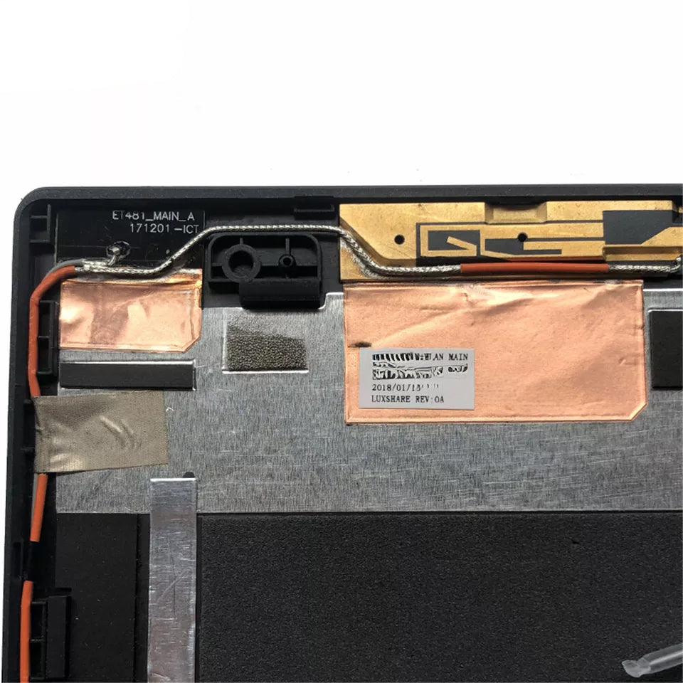 HAYOOVANT Laptop LCD Back Cover w/4g Antenna Lcd Cable for Lenovo ThinkPad T480S WQHD IR 01YT310